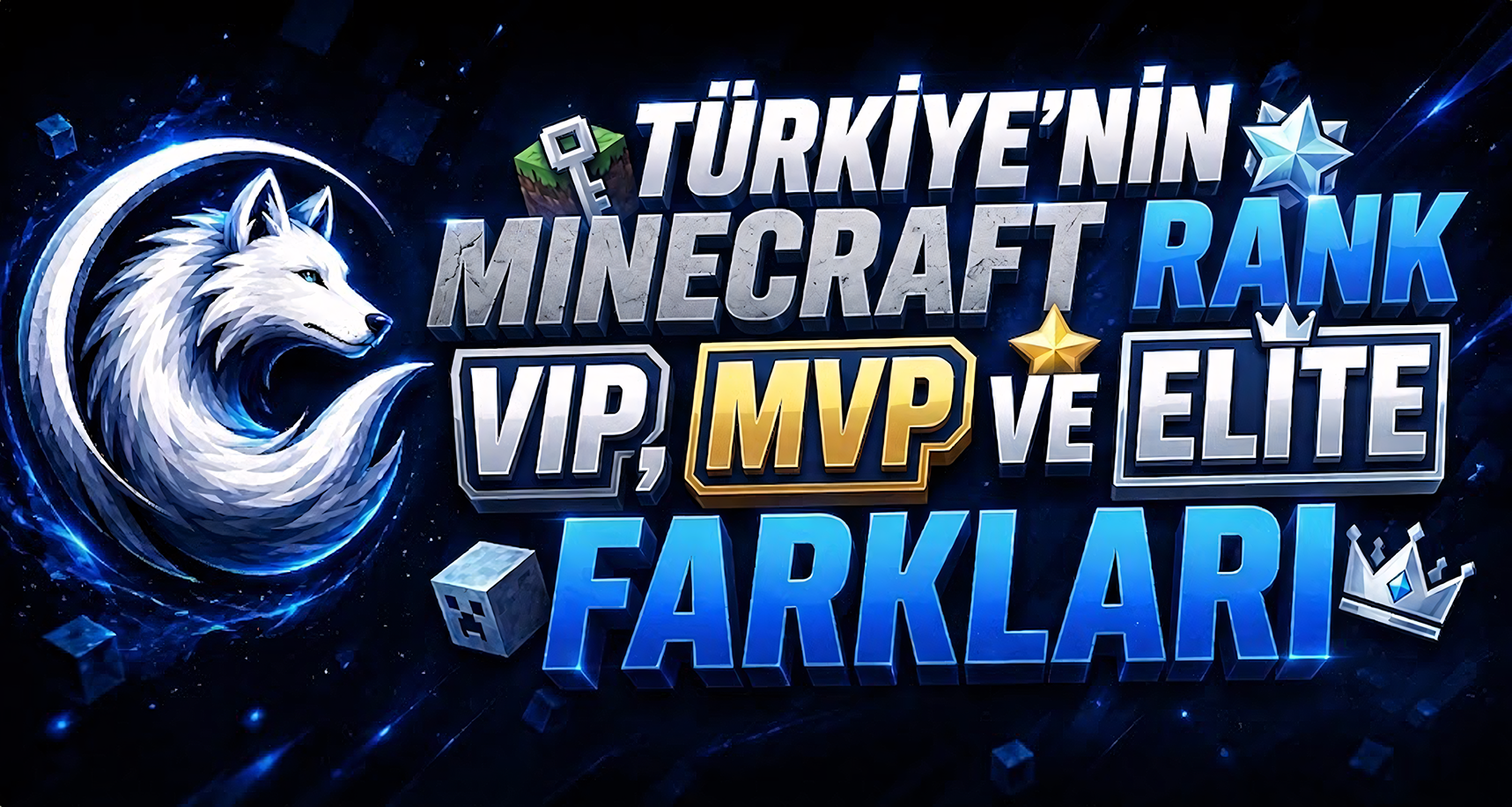 Minecraft VIP, MVP ve Elite Rank Farkları — Hangi Rankı Almalısın?
